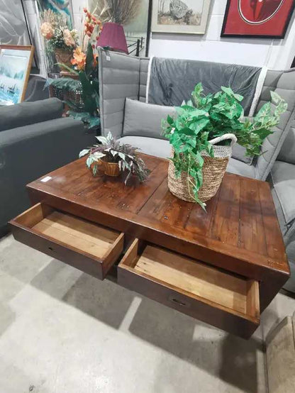 Rustic Wood Coffee Table