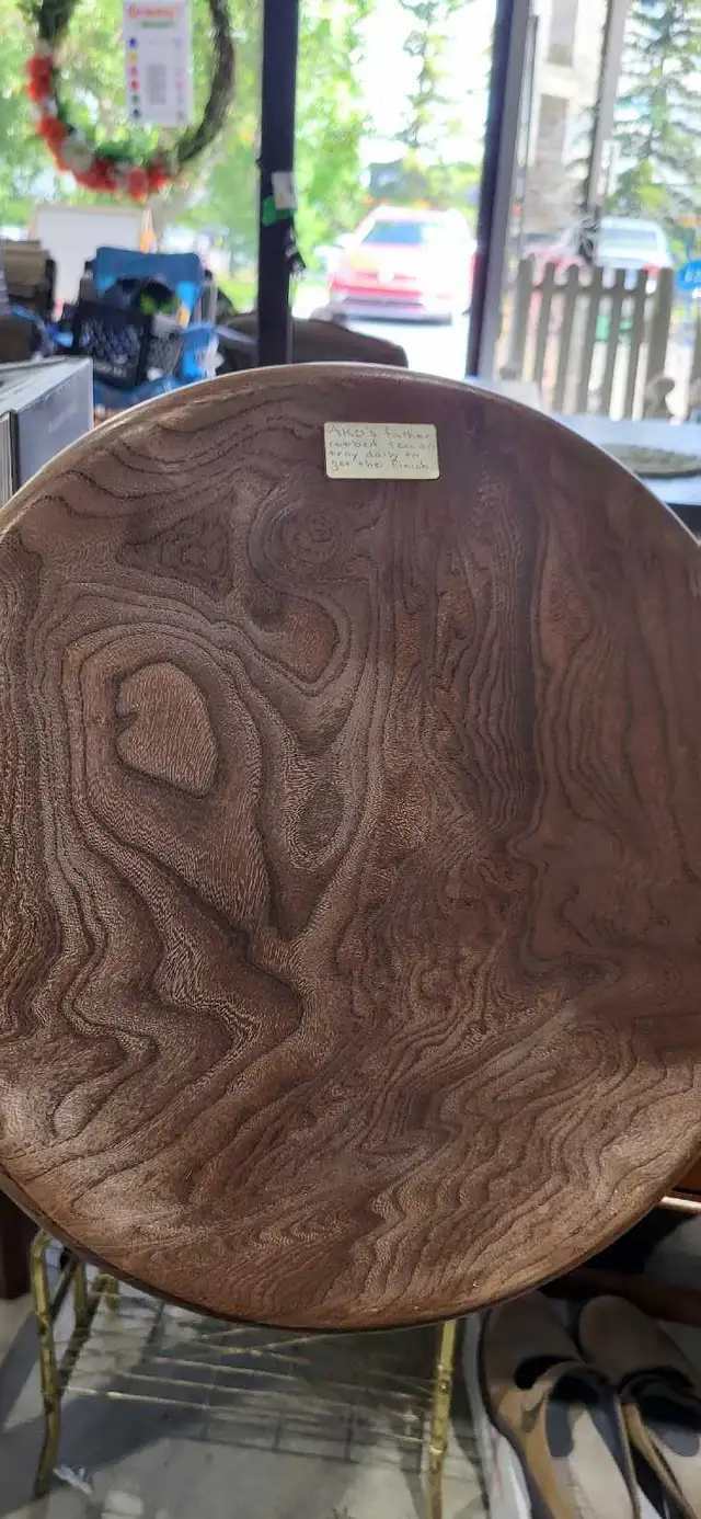 Handcrafted Wooden Tray Tea Stain