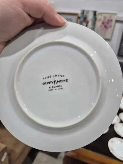 Happy Home Elegance Fine China Dinnerware Set of 22