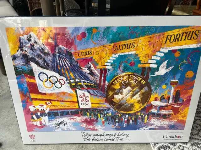 1988 Winter Olympics Print
