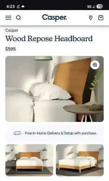 Casper Repose Queen Headboard
