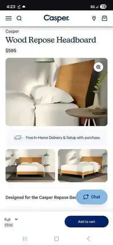Casper Repose Queen Headboard