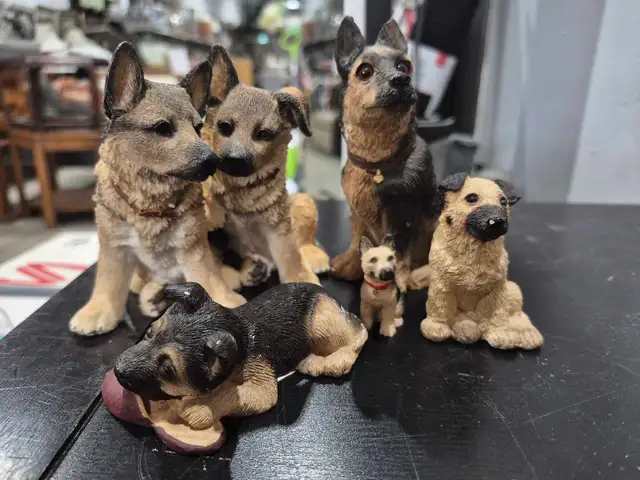 German Shepherd Figurines Collection