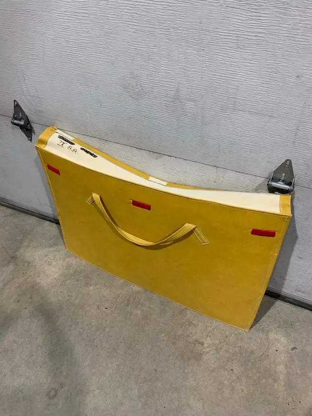 Large Yellow Art Portfolio Case