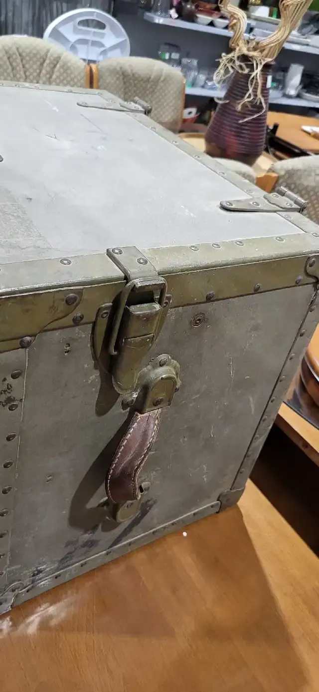 Abel & Bach Military Trunk WW2