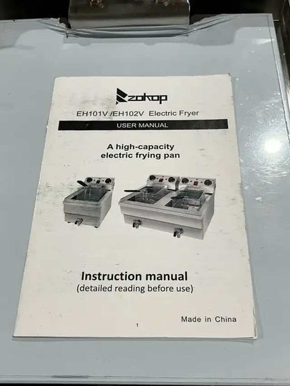 Zakop Double Electric Fryer