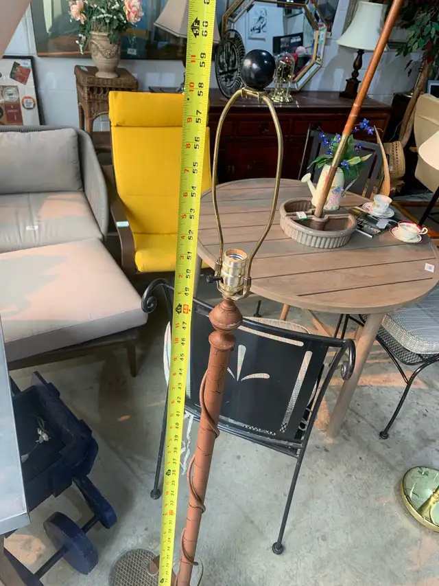Vintage Metal Floor Lamp