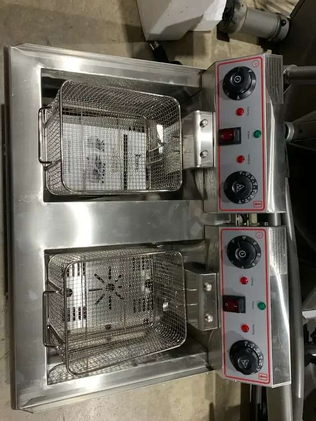NEW! Zokop Industrial Double Fryer