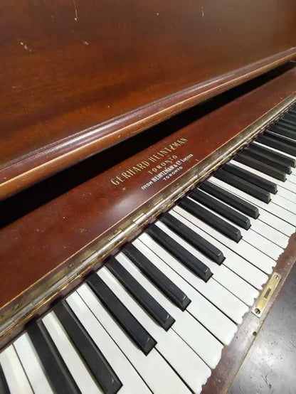 Gerhard Heintzman Upright Piano