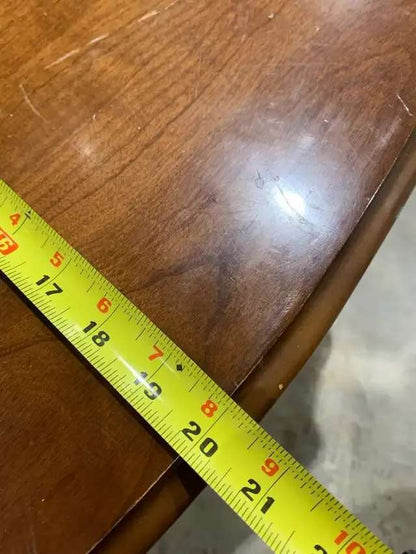 Provincial Dark Wood Side Table