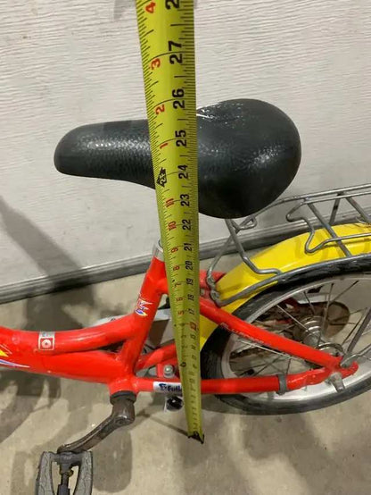 Children’s Red and Yellow Bicycle
