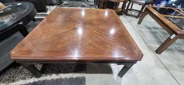 Square Wood Drexel Coffee Table
