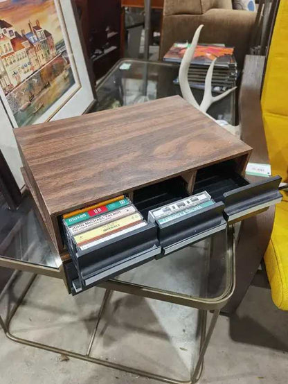 Vintage Cassette Tape Storage Cabinet (2 available)