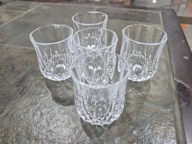 Crystal Shot Glasses