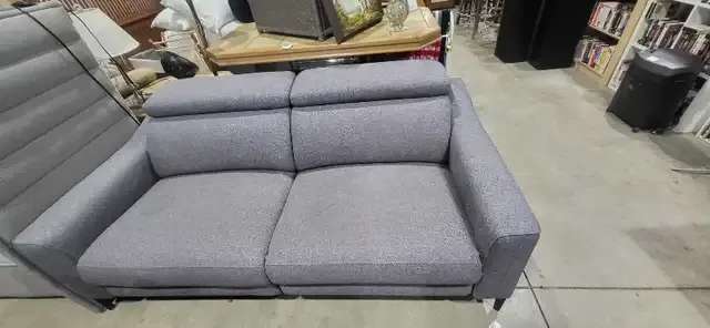 Power Reclining Loveseat - Grey