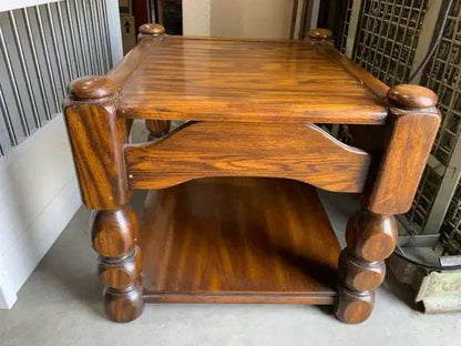 Styled Oak Side Table