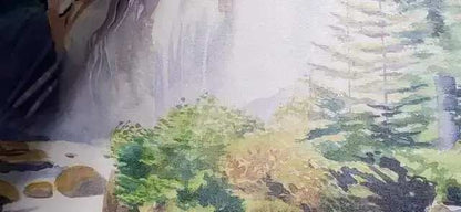 B.A. Norman GIANT Landscape Painting - Wall Sized -