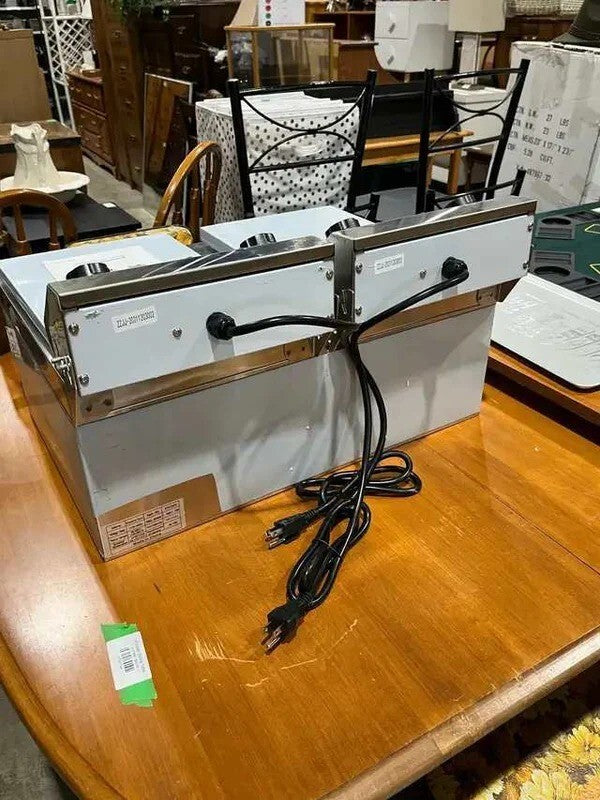 ZAKOP Dual Tank Electric Deep Fryer