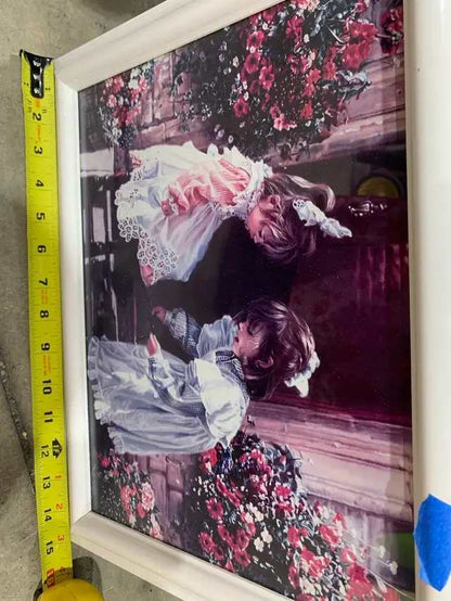 Framed Children's Artwork