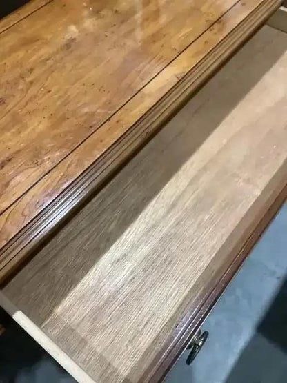 Vintage Drexel Console Table - Oak