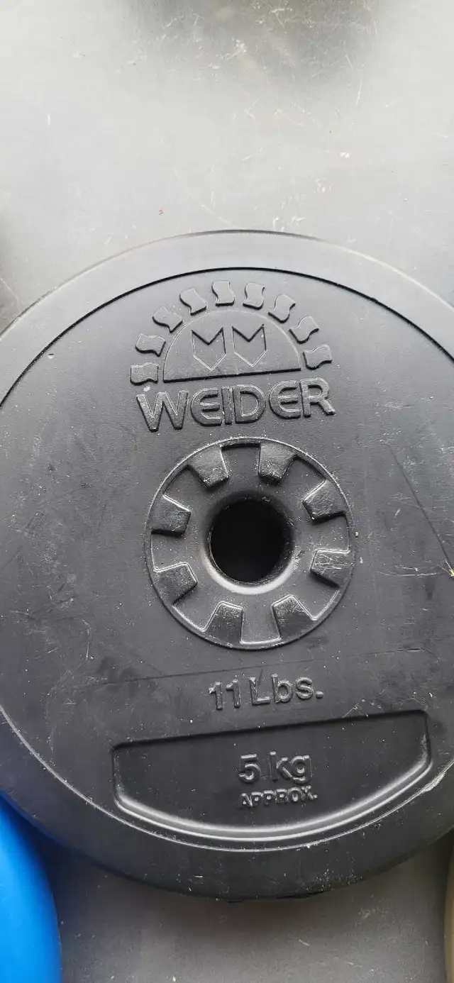 Weider and York Weight Plates - 5 Available