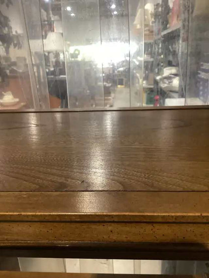 7’ Vintage Tall Wooden Shelf