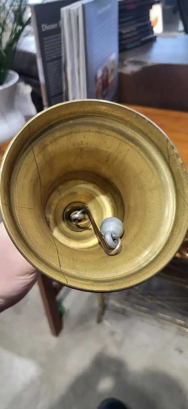 Brass School Bell