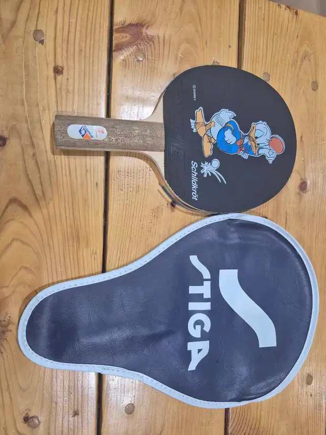 Schildkröt Table Tennis Paddle Vintage Disney