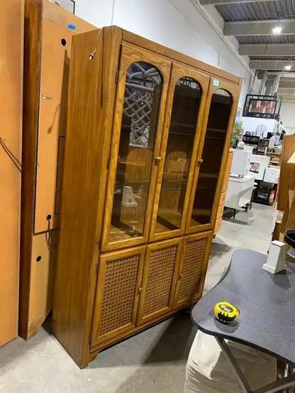 House of Braemore Oak Display Cabinet