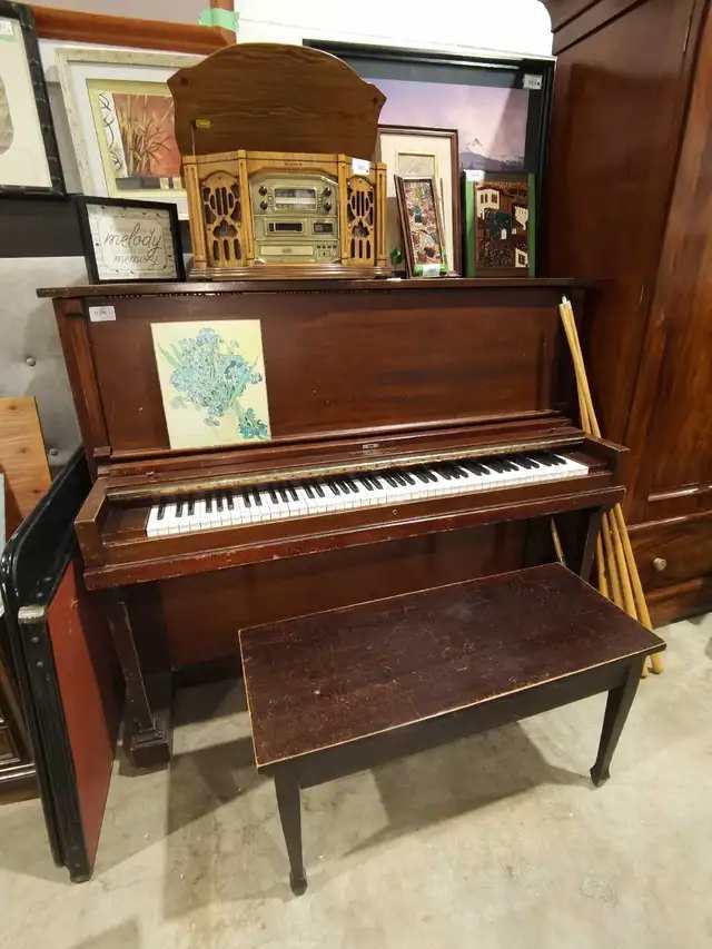 Vintage Gerhard Heintzman Upright Piano