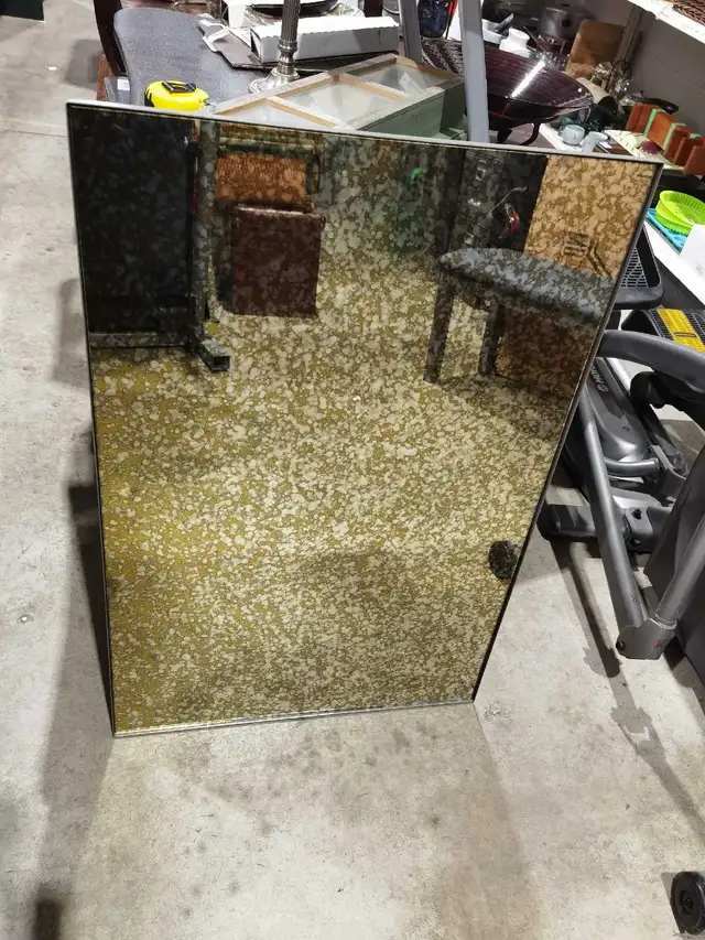 Antique Style Distressed Industrial Mirror 2 Available