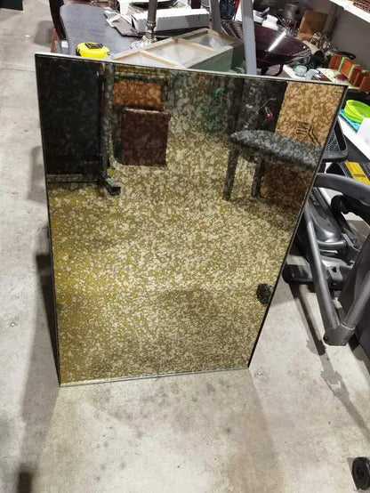 Antique Style Distressed Industrial Mirror 2 Available