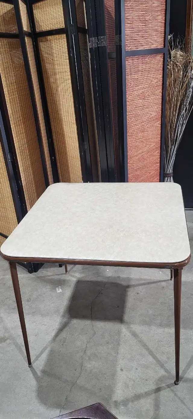 Vintage Folding Card Table 32 x 32 x 27