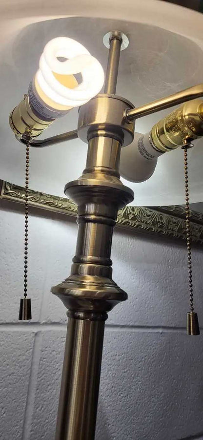 Canarm Glass Shade Table Lamp