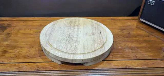 Wooden Cheese Board Set with Storage and 4 Cheese Knives