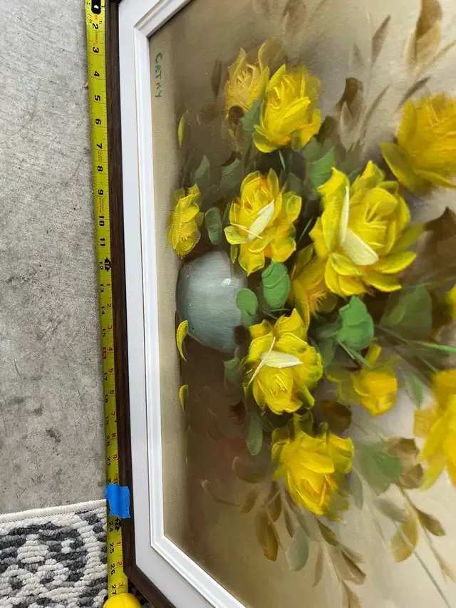 Cathy Floral Oil Painting
