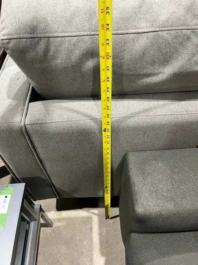Grey Fabric Sofa