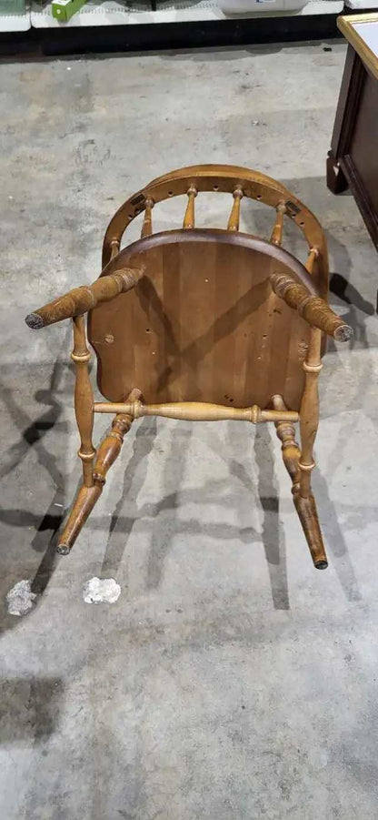 Solid Wood Captain Chair