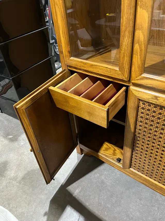House of Braemore Oak China Cabinet