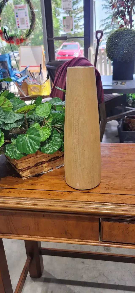 West Elm Wooden Vase