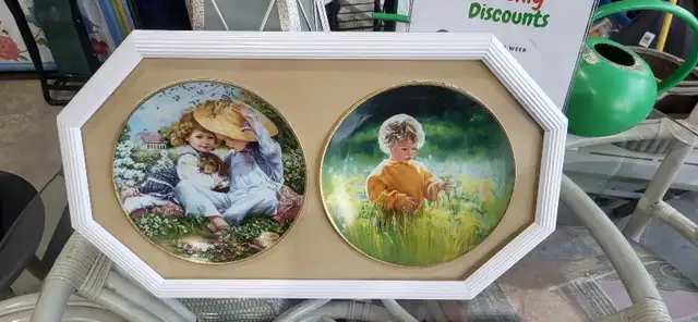 Donald Zolan Collector Plates set of 2