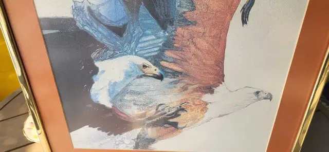 Mark Deslin Eagle Print - 1986