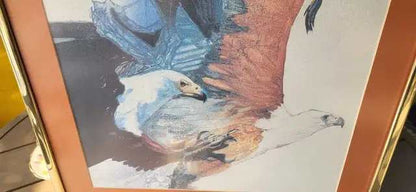 Mark Deslin Eagle Print - 1986