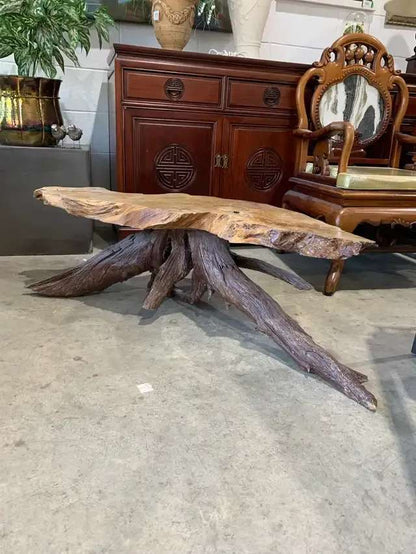 Live Edge Root Coffee Table
