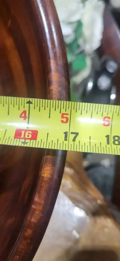 Large Wooden Serving Bowl 17 Inches