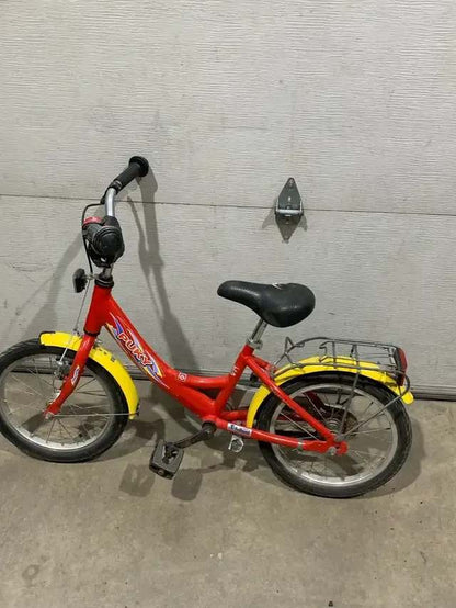 Children’s Red and Yellow Bicycle