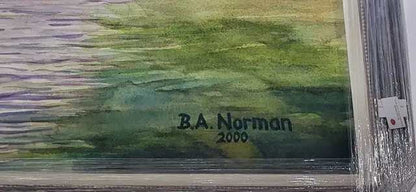B.A. Norman Original Landscape Painting - Giant Wall Sized