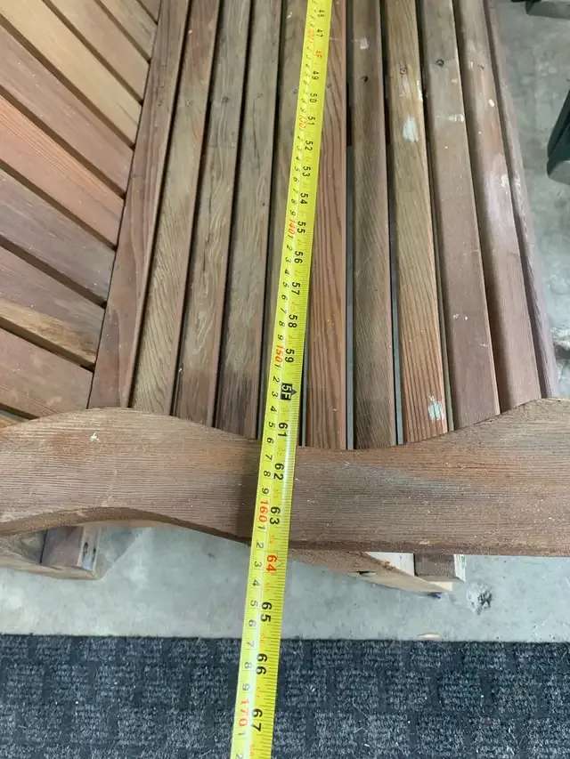 Outdoor Cedar Garden Bench - 2 Available