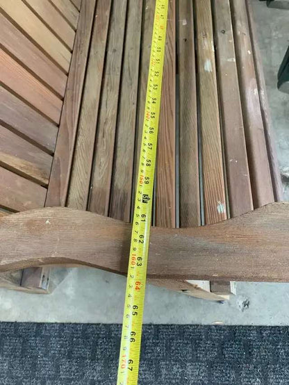 Outdoor Cedar Garden Bench - 2 Available