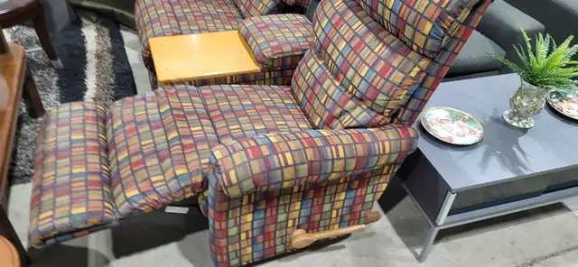 La-Z-Boy Reclining Loveseat with 2 Drawers and Center Tray
